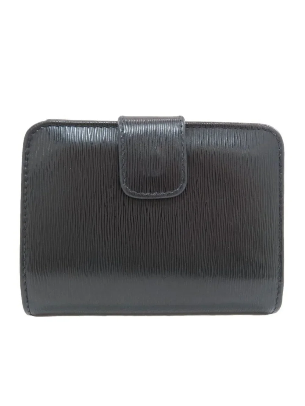 Prada Logo Bifold Wallet with Coin Pocket Saffiano